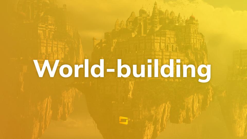 World-building in Virtual Production