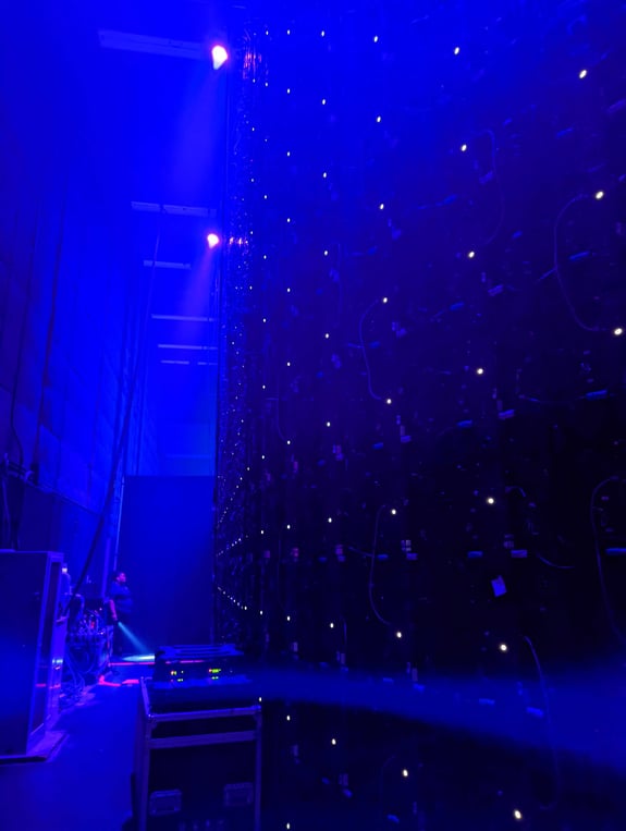 giant led virtual production wall