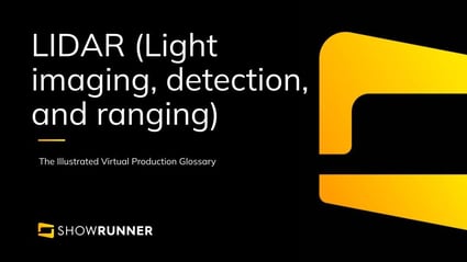 LIDAR (Light imaging, detection, and ranging) in Virtual Production