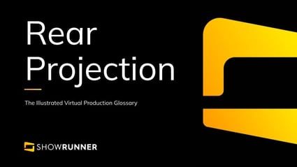 Rear projection (RP) in Virtual Production