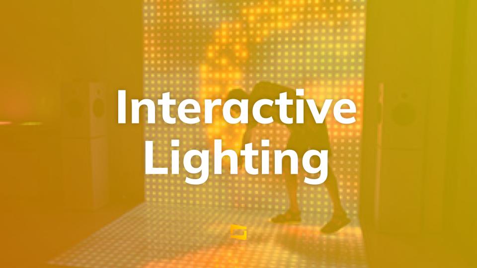 Interactive lighting in Virtual Production